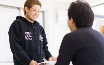 業マンがいないから強引な販売なし！